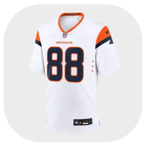 Demaryius Thomas Broncos Game White Jersey