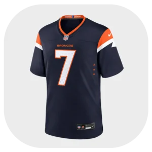 John Elway Broncos Game Navy Jersey