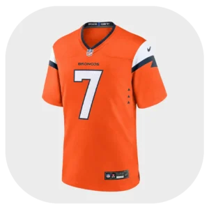 John Elway Orange Broncos Fan Game Jersey