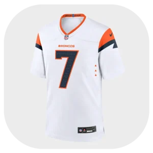 John Elway White Broncos Game Jersey