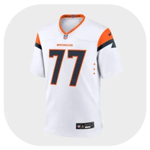 Lyle Alzado White Broncos Game Jersey