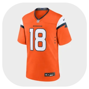 Peyton Manning Broncos Team Orange Game Jersey