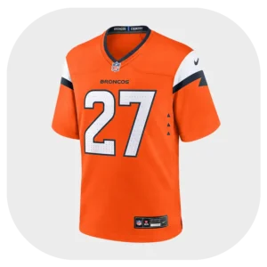 Steve Atwater Broncos Game Fan Orange Jersey