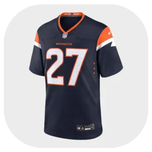 Steve Atwater Broncos Navy Game Jersey