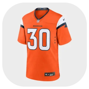 Terrell Davis Broncos Team Orange Jersey