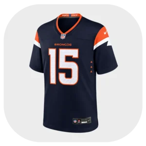 Nik Bonitto Broncos Navy Game Jersey