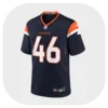Adam Prentice Broncos Navy Game Jersey Front Look
