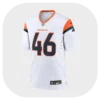 Adam Prentice White Broncos Game Jersey Front Look