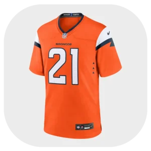 Aqib Talib Broncos Team Orange Game Jersey