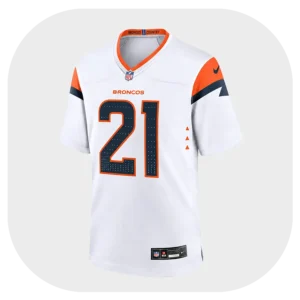 Aqib Talib Broncos White Game Jersey