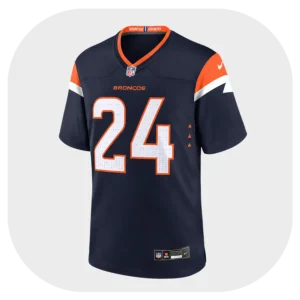 Champ Bailey Broncos Game Black Jersey