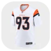 D.J. Jones Broncos White Game Jersey Front Look