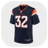 Dane Key Broncos Navy Game Jersey Front Look