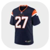 Darrent Williams Navy Game Broncos Jersey