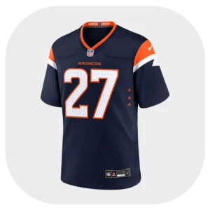 Darrent Williams Navy Game Broncos Jersey