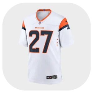 Darrent Williams Broncos White Game Jersey