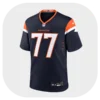 Guinn Meinerz Navy Broncos Game Jersey