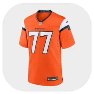 Guinn Meinerz Orange Broncos Fan Game Jersey