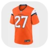 J.K. Dobbins Broncos Team Orange Game Jersey