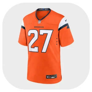 J.K. Dobbins Broncos Team Orange Game Jersey