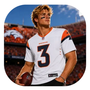 Lutz Saints Broncos Game White Jersey Look