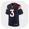 Lutz Saints Broncos Navy Game Jersey Front Look