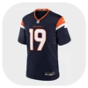 Marvin Mims Jr Navy Broncos Game Jersey