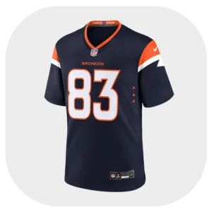Michael Bandy Broncos Team Navy Game Jersey