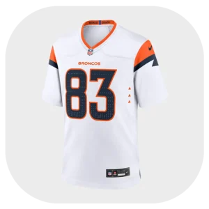 Michael Bandy Broncos Team White Game Fan Jersey