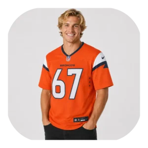 Mike Mcglinchey Broncos Game Orange Jersey Look