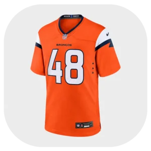 Mitchell Fraboni Broncos Orange Game Jersey