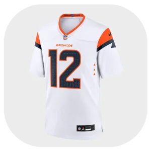 Rj Harvey Broncos Fan White Game Jersey