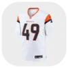 Alex Singleton Broncos Game White Jersey Front Look
