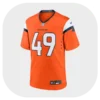 Alex Singleton Broncos Team Orange Game Jersey Front Look