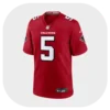 Drake London Falcons Red Game Jersey