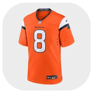Jarrett Stidham Broncos Orange Game Jersey