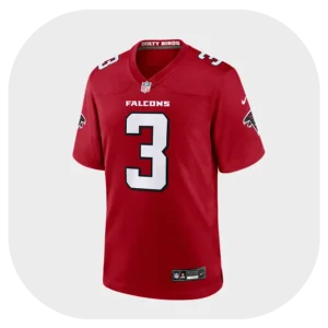 Jessie Bates Falcons Team Red Game Jersey