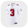 Jessie Bates Falcons Team White Game Jersey Front Look