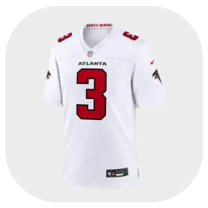Jessie Bates Falcons Team White Game Jersey