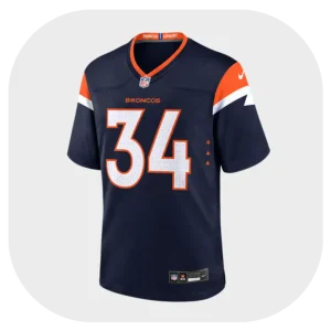 Jl Skinner Broncos Fan Navy Game Jersey