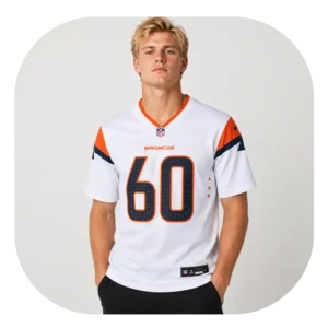 Luke Wattenberg White Game Fan Jersey Look