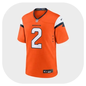 Patrick Surtain II Broncos Team Orange Game Jersey