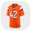 Taurean York Orange Broncos Team Game Jersey Front Look