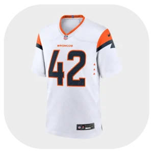 Taurean York White Broncos Team Game Jersey