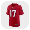 Zachariah Branch Falcons Red Game Jersey