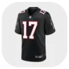 Zachariah Branch Falcons Team Black Game Jersey Front Look