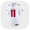 Jalon Walker Falcons White Game Jersey Front Look