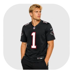 Tua Tagovailoa Falcons Black Game 2026 Jersey Look