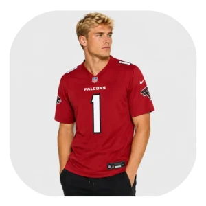 Tua Tagovailoa Falcons Red Game Jersey View