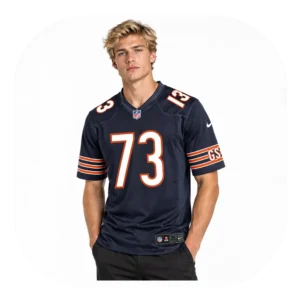 Jonah Jackson Bears Game Team Navy Jersey Look